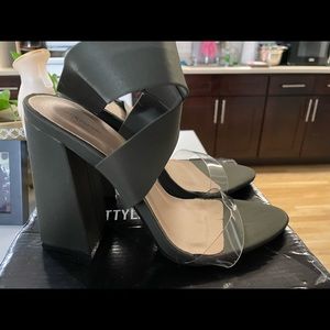 PrettyLittleThing Chunky Heeled Sandal